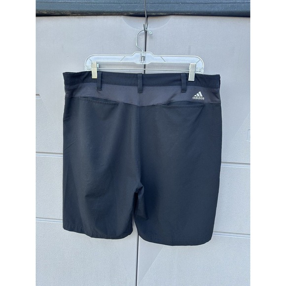 Adidas Men’s Climalite Golf Navy Black Performance Blend Shorts Size 36 READ - Picture 8 of 11